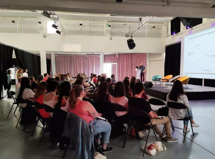 Une conférence pour une rencontre professionnelle à la Halle de la Brasserie