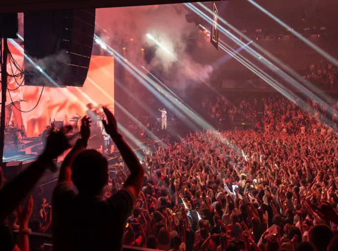 vue d'ensemble d'un concert au Liberté